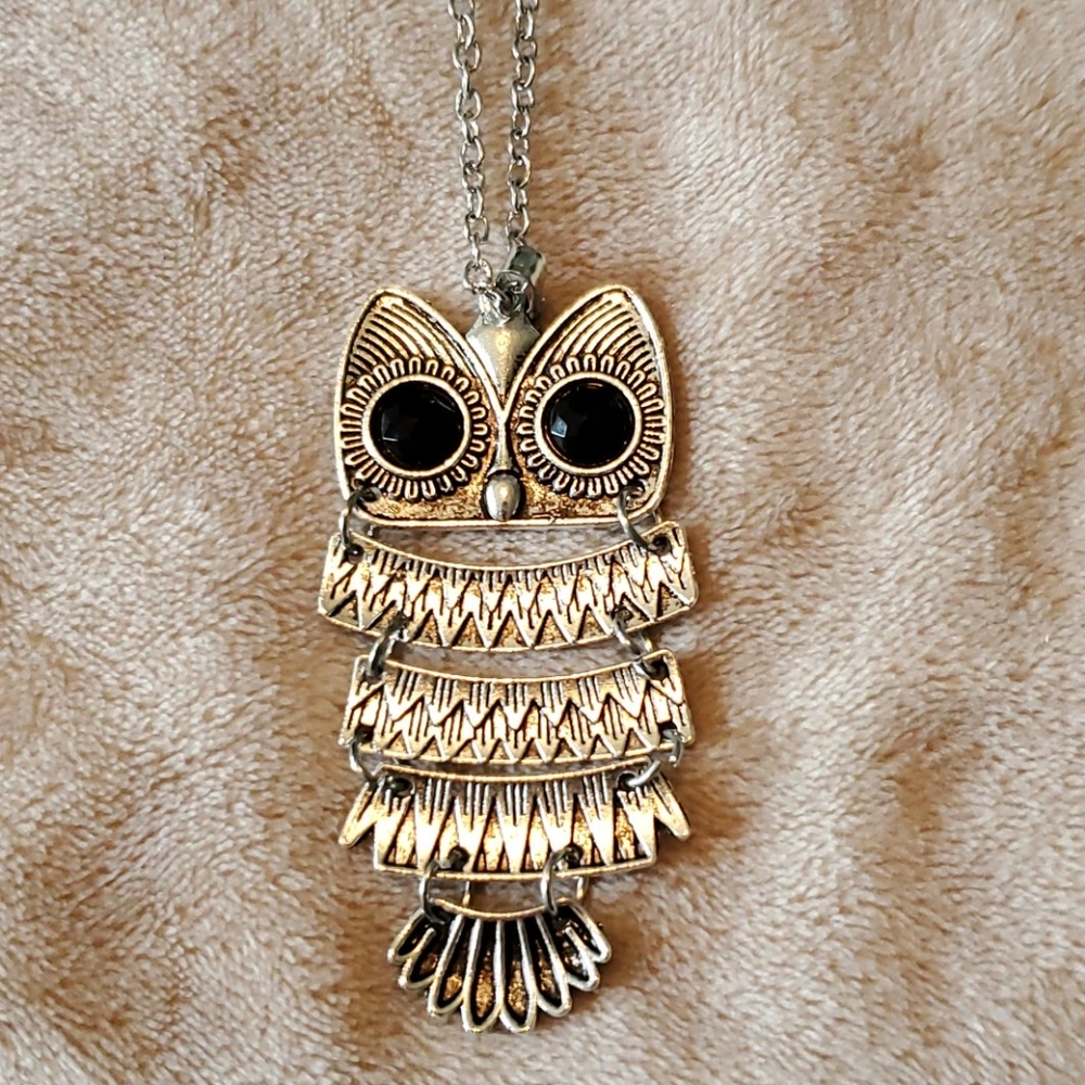 New Owl necklace